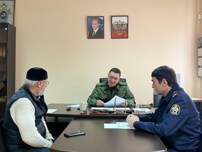 ЧЕЧНЯ. Заместитель руководителя СУ СК России по Чеченской Республике провел выездной прием граждан